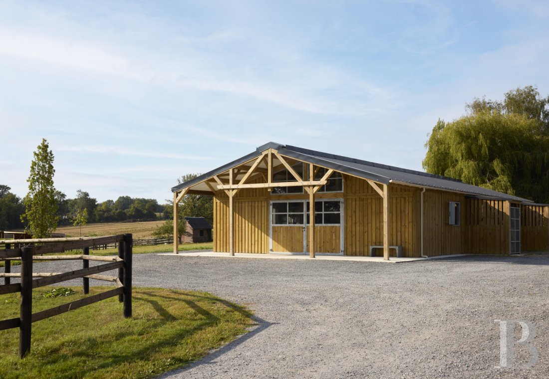 En Pays d’Auge, non loin de Lisieux, une ancienne ferme du 19e siècle transformée en paradis équestre - photo  n°20